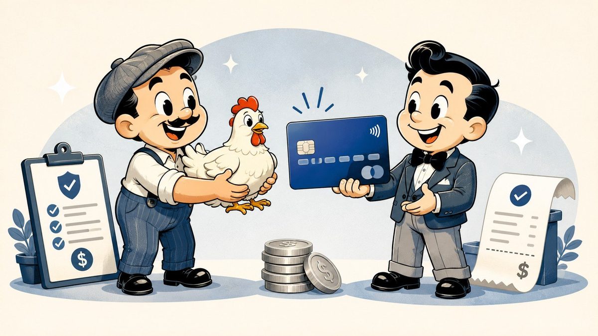 Pagamento facilitado com cartao de credito